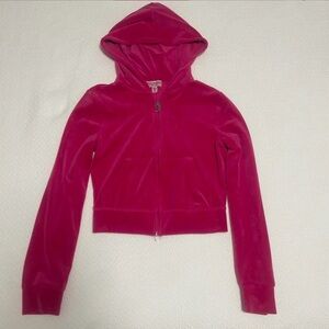 Pink juicy couture Zip-Up Hoodie